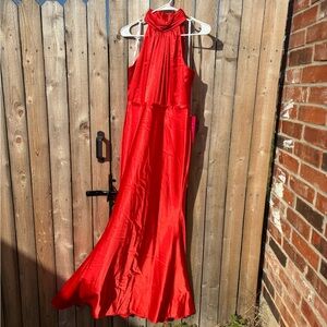 Orange dress size 8 NWT